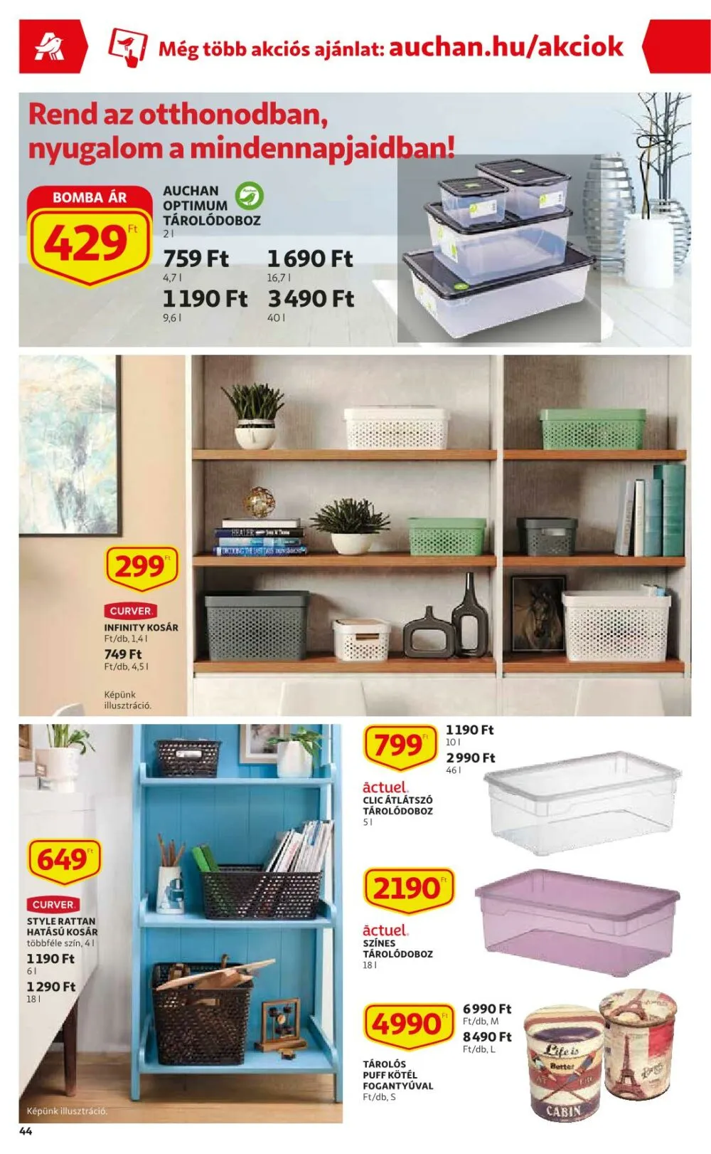 Auchan akciós újság 01.20–01.26 – 44. oldal