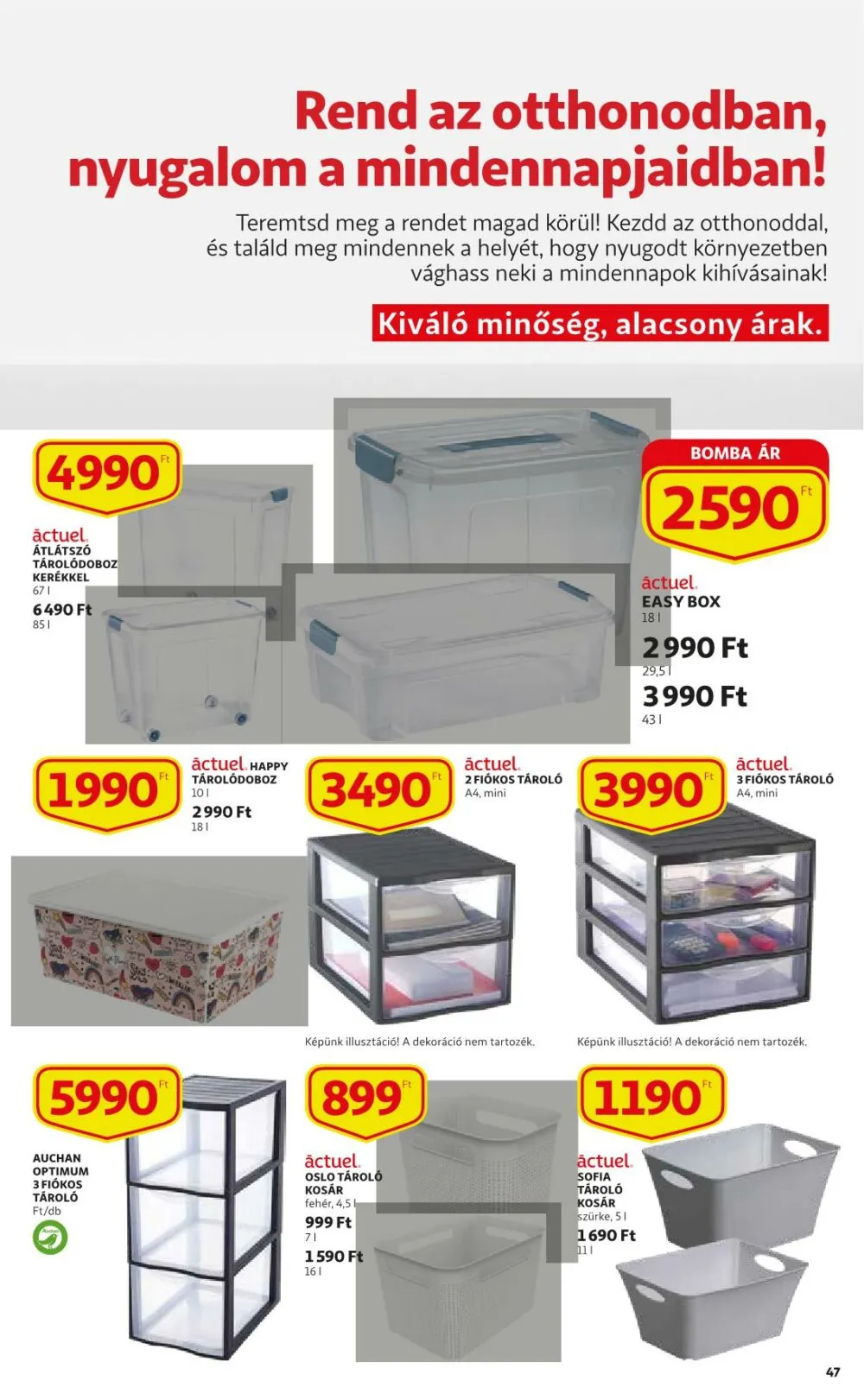 Auchan akciós újság 01.20–01.26 – 47. oldal