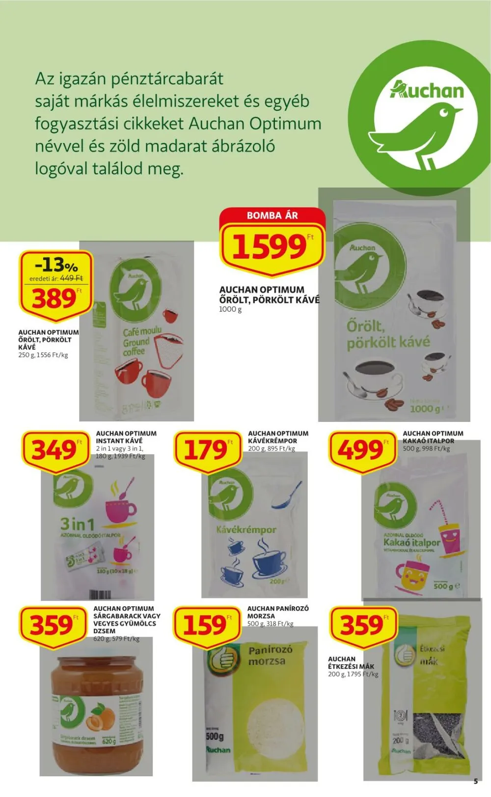 Auchan akciós újság 01.20–01.26 – 5. oldal