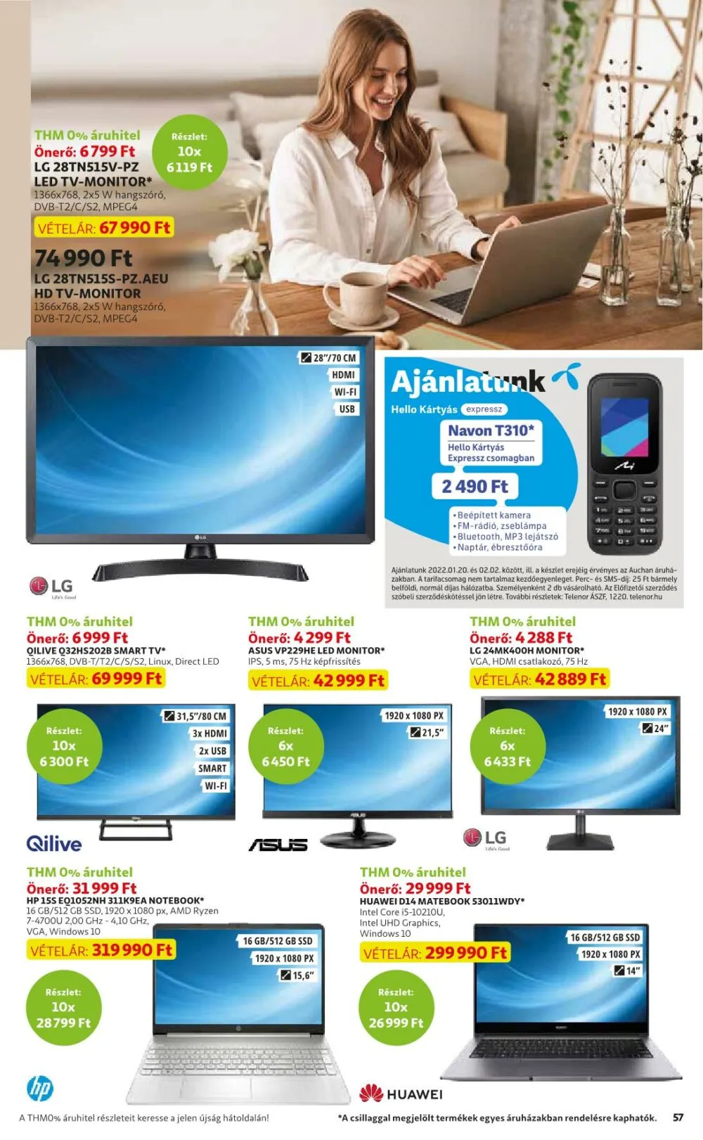 Auchan akciós újság 01.20–01.26 – 57. oldal