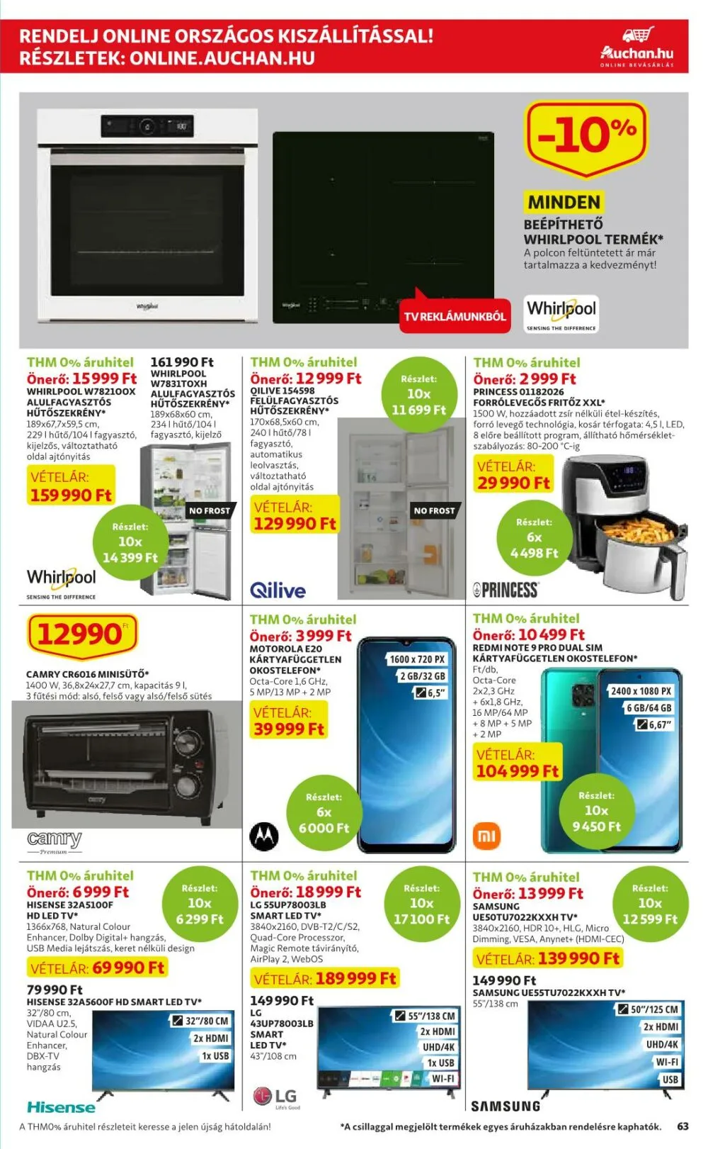 Auchan akciós újság 01.20–01.26 – 63. oldal
