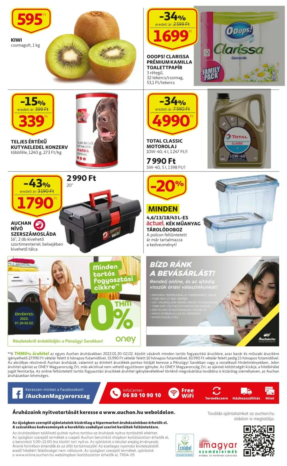 Auchan akciós újság 01.20–01.26 – 64. oldal