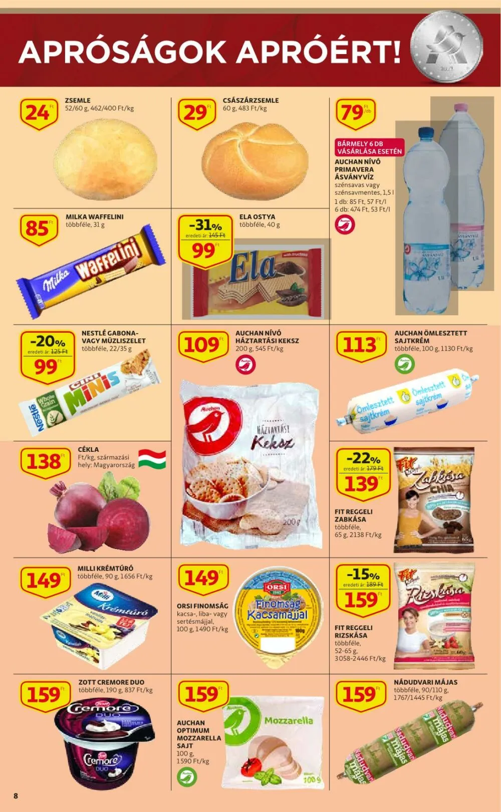 Auchan akciós újság 01.20–01.26 – 8. oldal