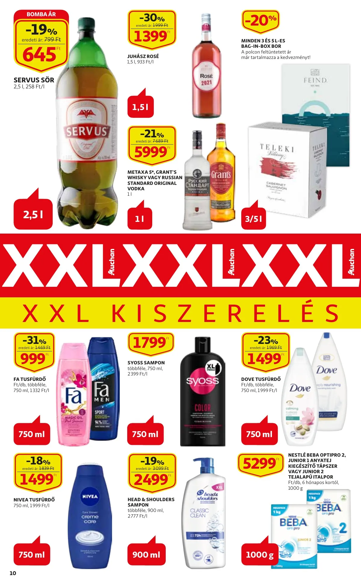 Auchan akciós újság 02.03–02.16 – 10. oldal
