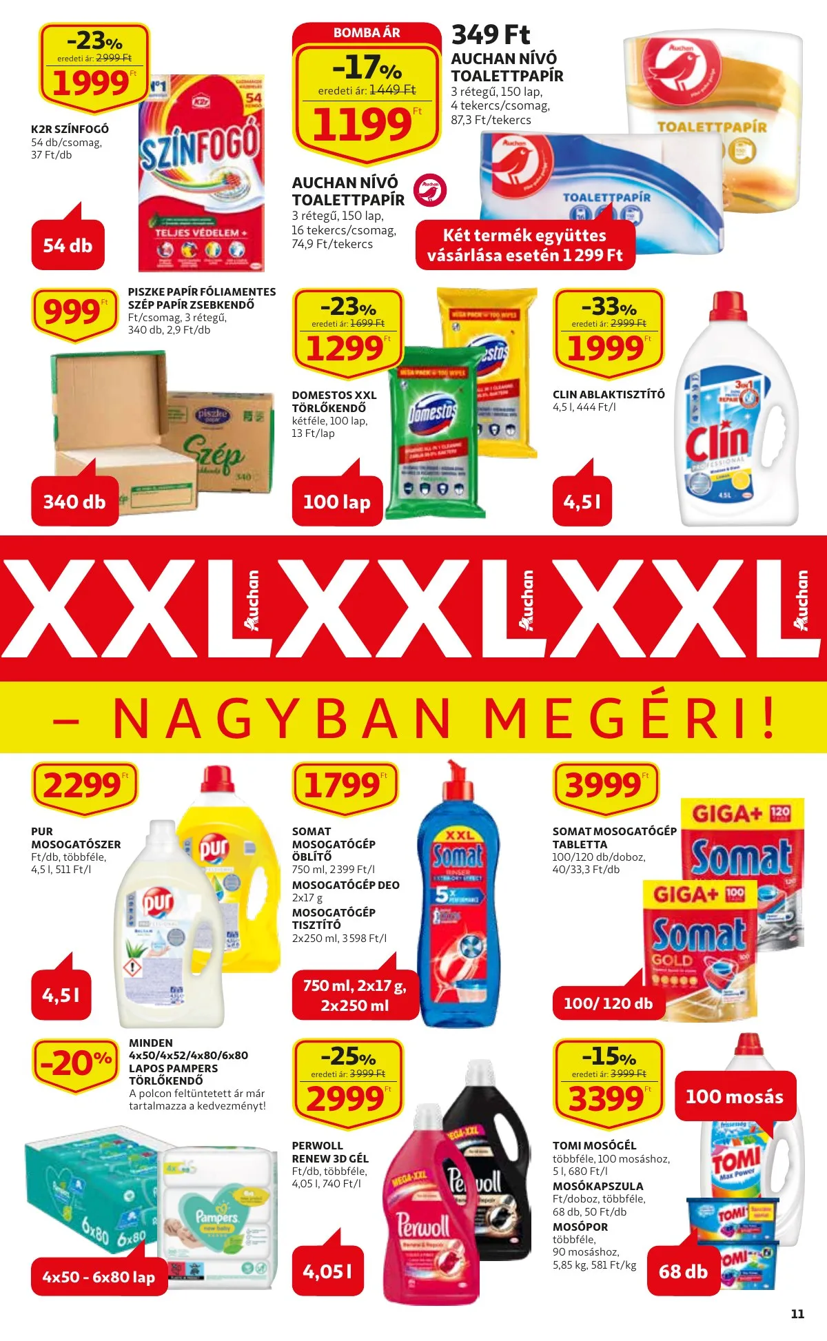 Auchan akciós újság 02.03–02.16 – 11. oldal