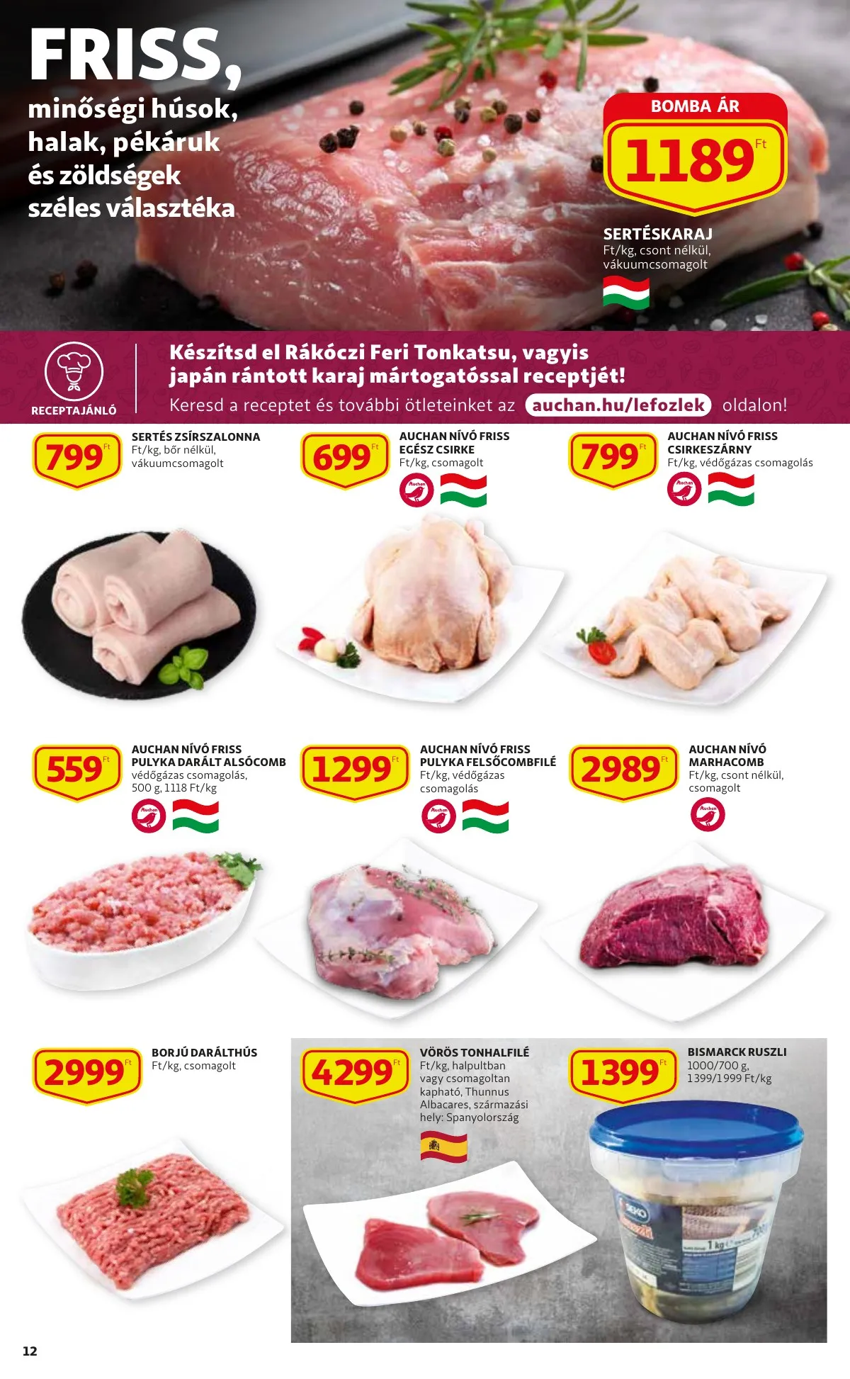 Auchan akciós újság 02.03–02.16 – 12. oldal