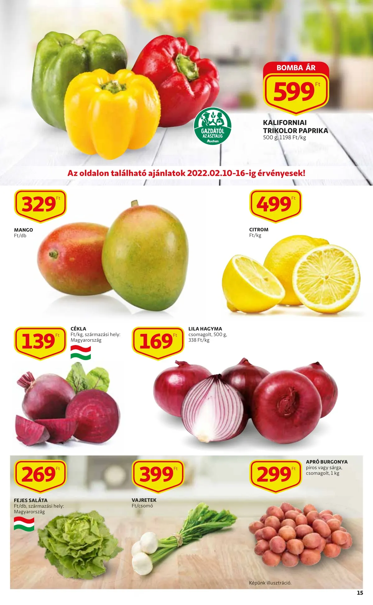 Auchan akciós újság 02.03–02.16 – 15. oldal