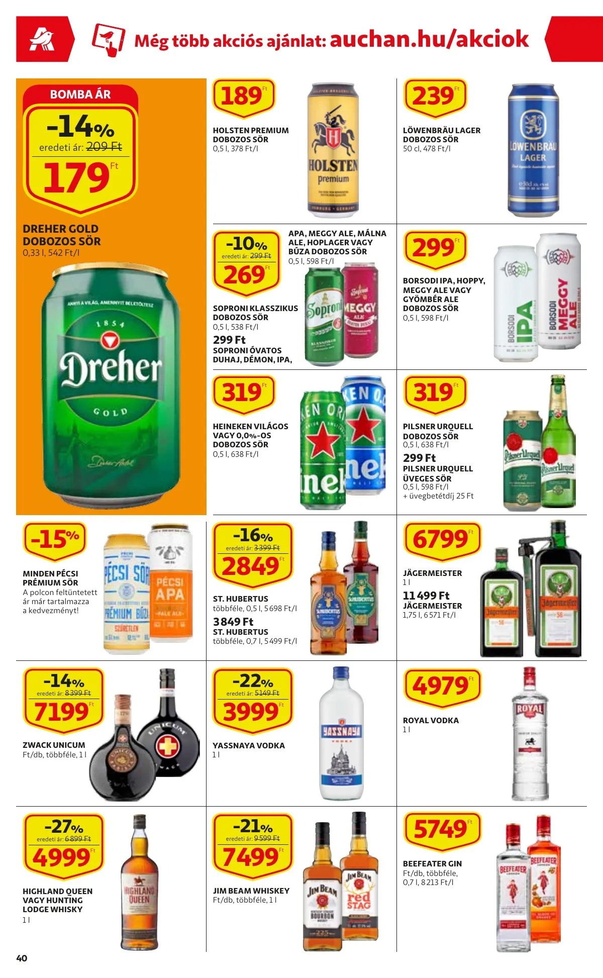 Auchan akciós újság 02.03–02.16 – 40. oldal