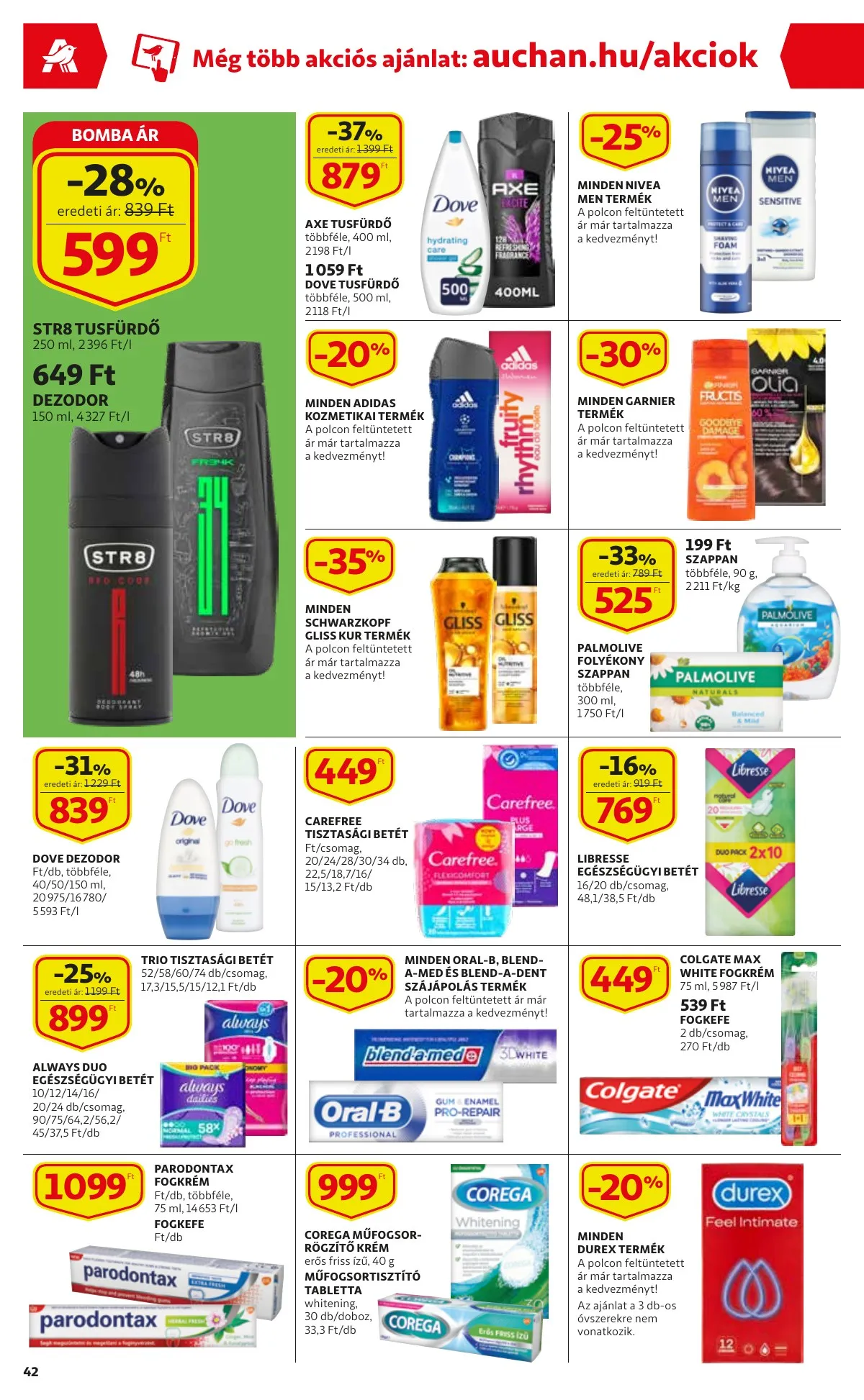 Auchan akciós újság 02.03–02.16 – 42. oldal