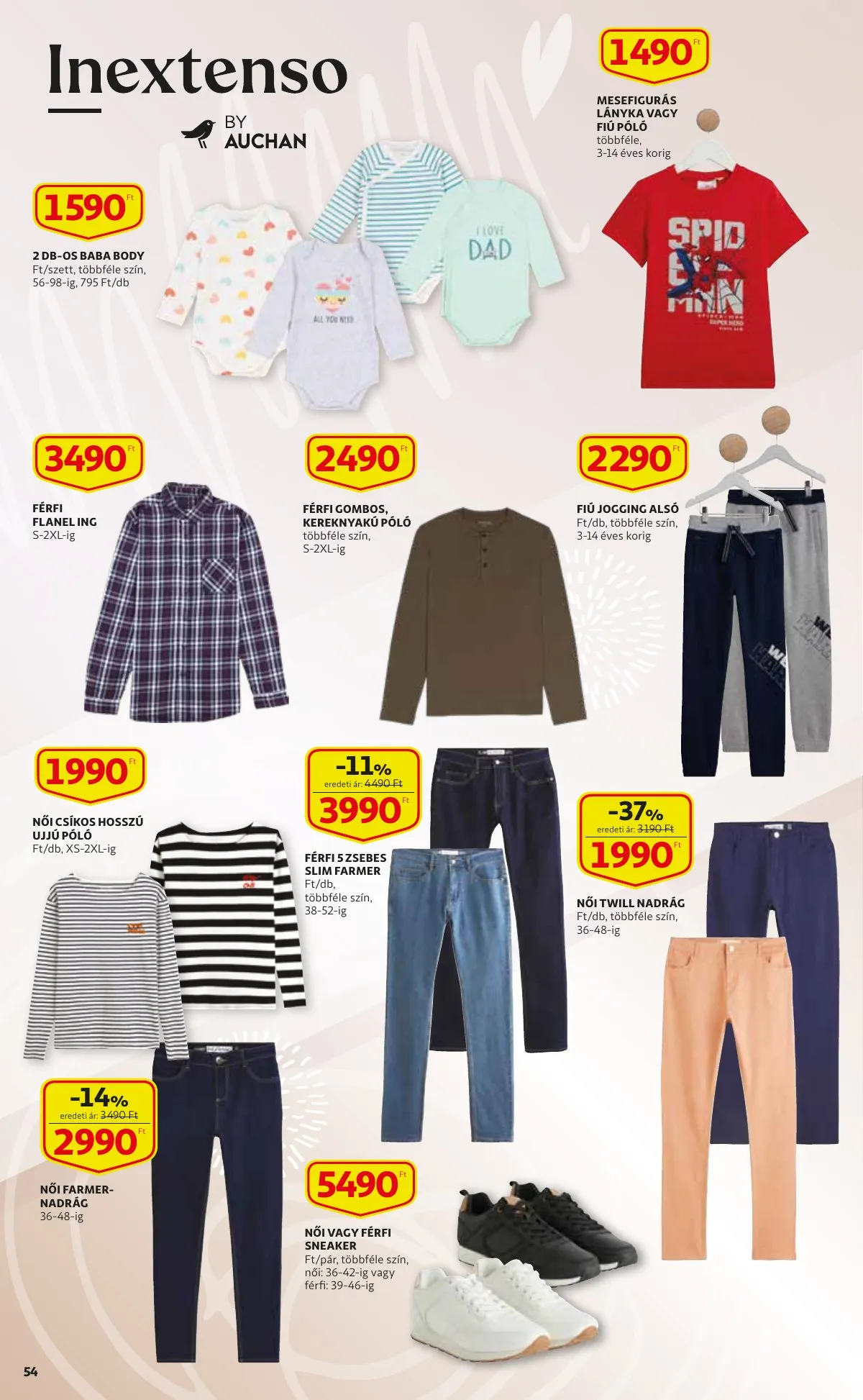 Auchan akciós újság 02.03–02.16 – 54. oldal
