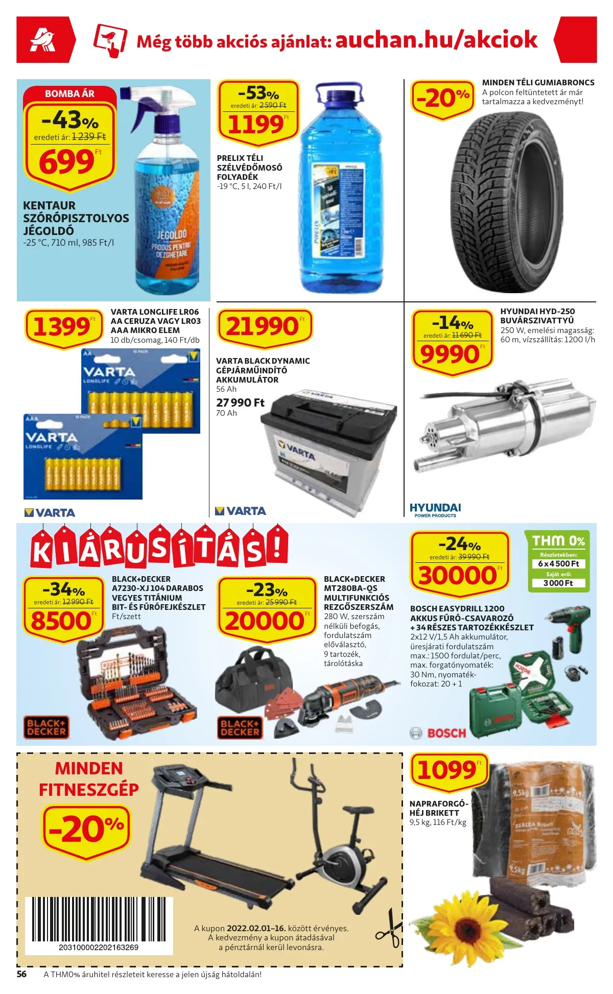 Auchan akciós újság 02.03–02.16 – 56. oldal