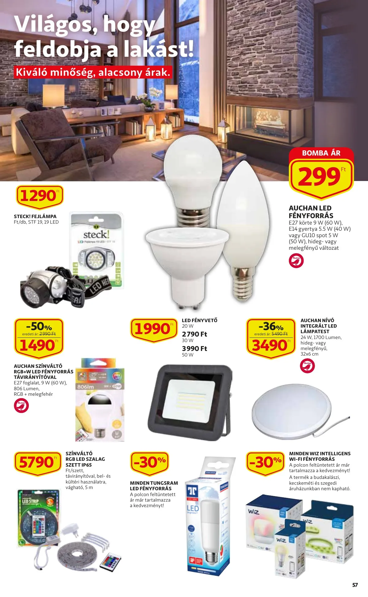 Auchan akciós újság 02.03–02.16 – 57. oldal