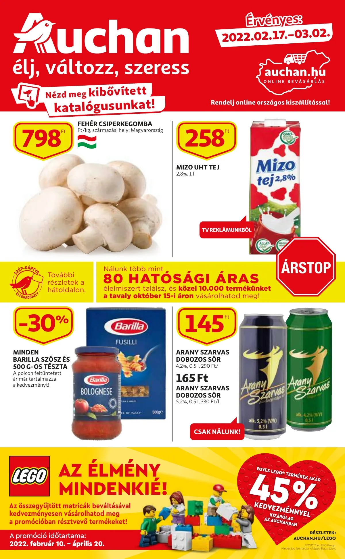 Auchan akciós újság 02.17–03.02