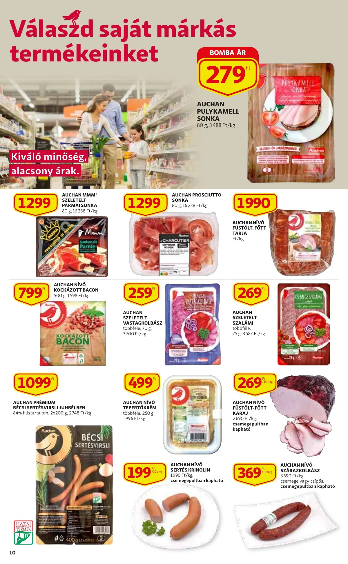 Auchan akciós újság 02.17–03.02 – 10. oldal