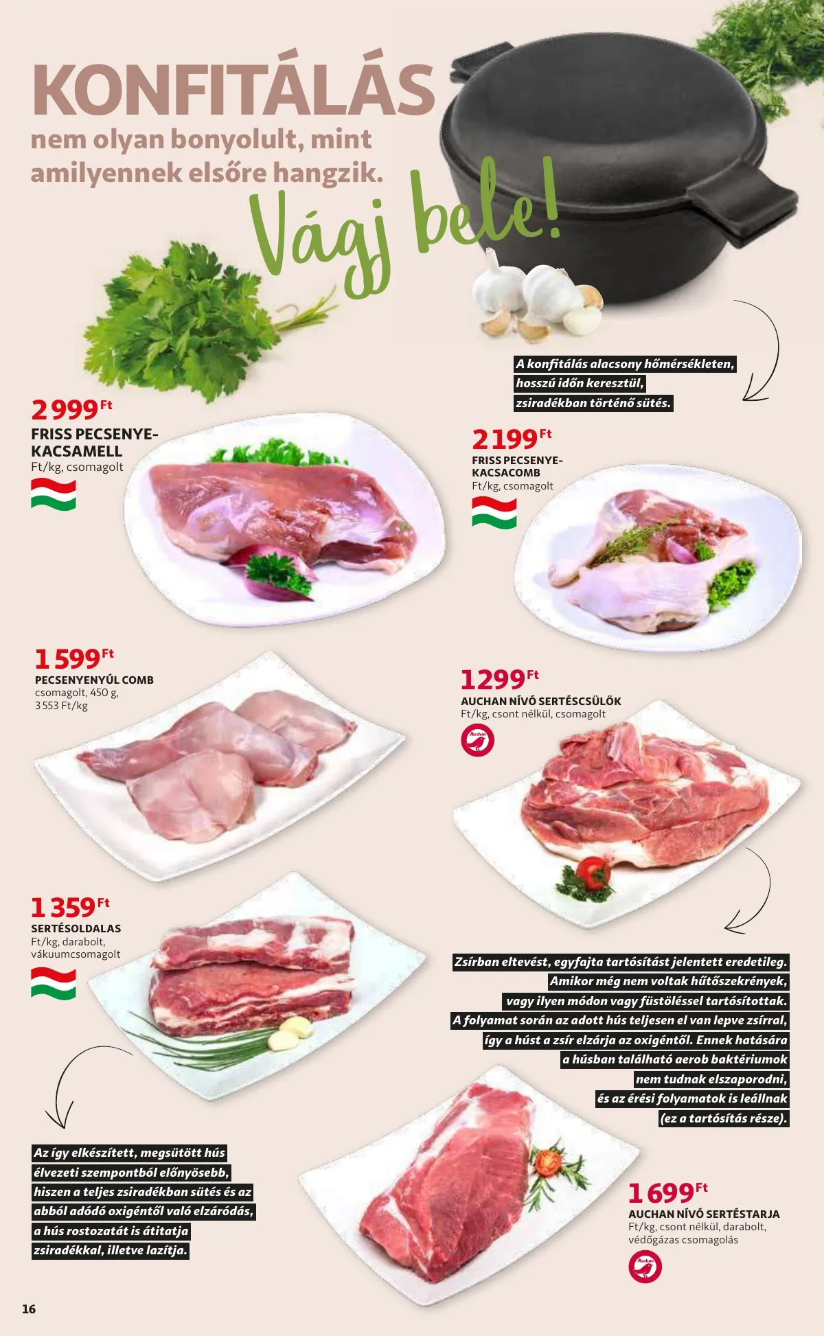 Auchan akciós újság 02.17–03.02 – 16. oldal