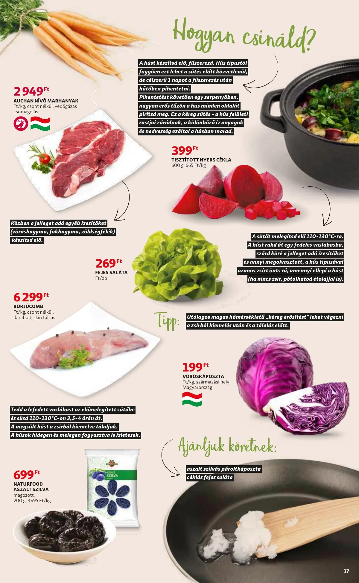 Auchan akciós újság 02.17–03.02 – 17. oldal