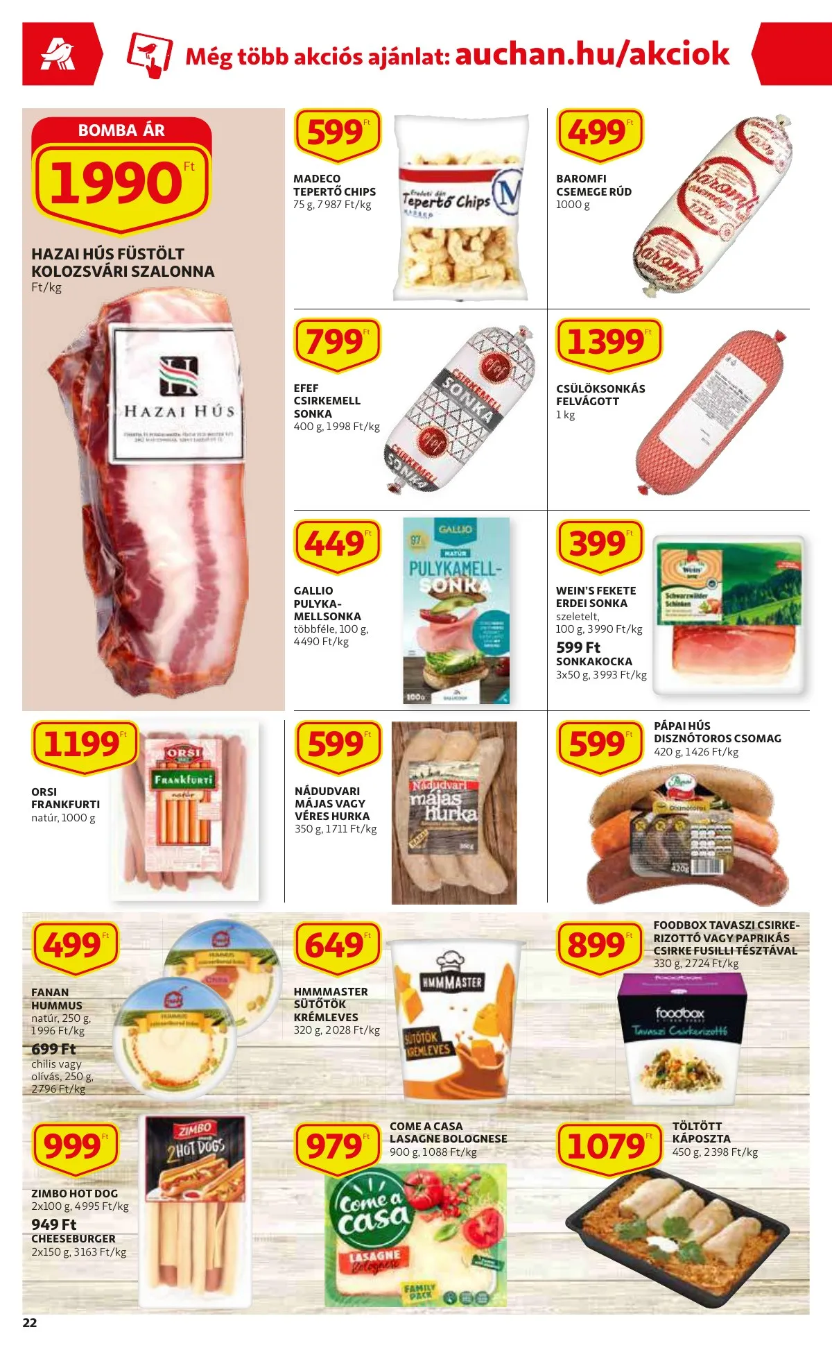Auchan akciós újság 02.17–03.02 – 22. oldal