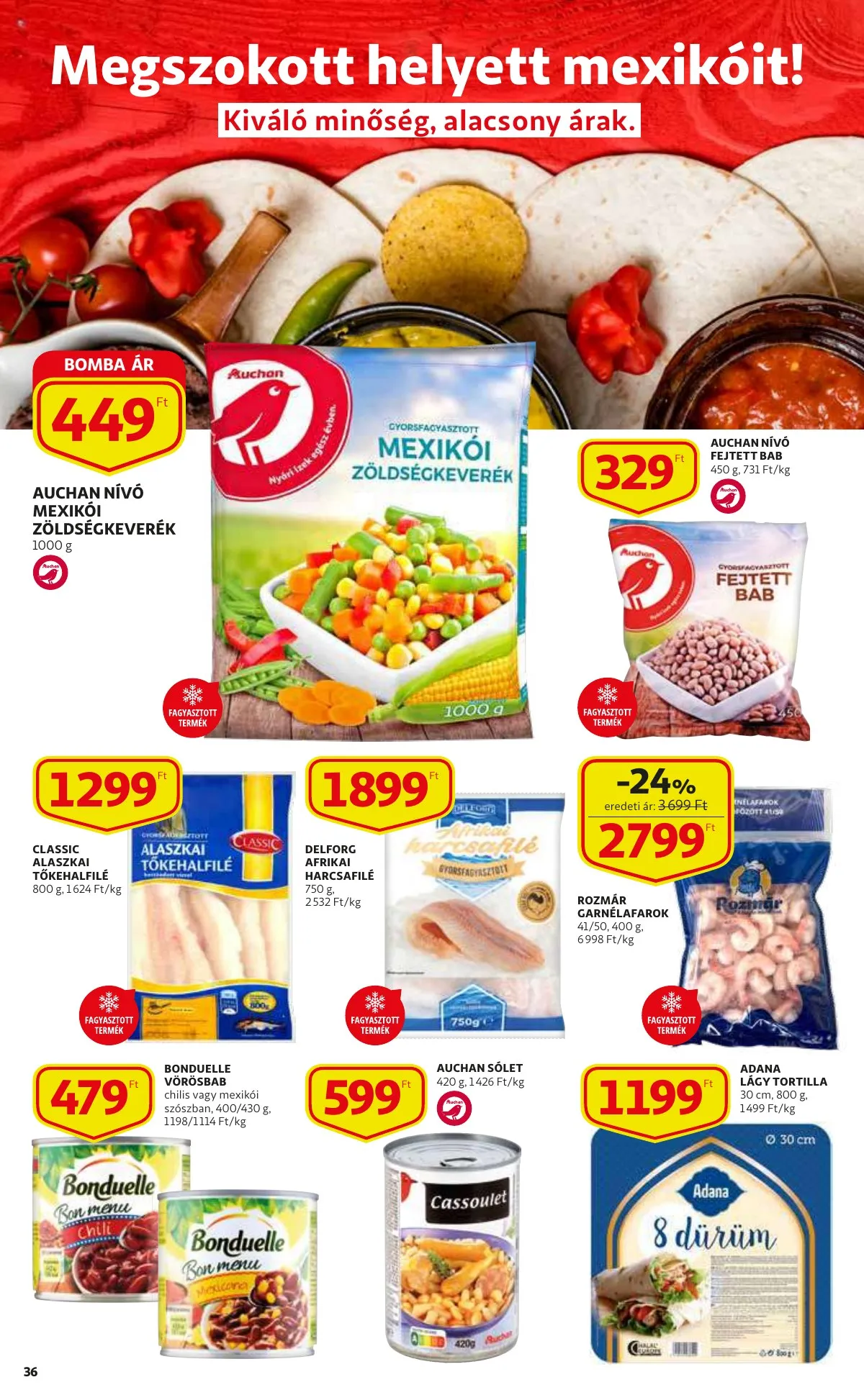 Auchan akciós újság 02.17–03.02 – 36. oldal