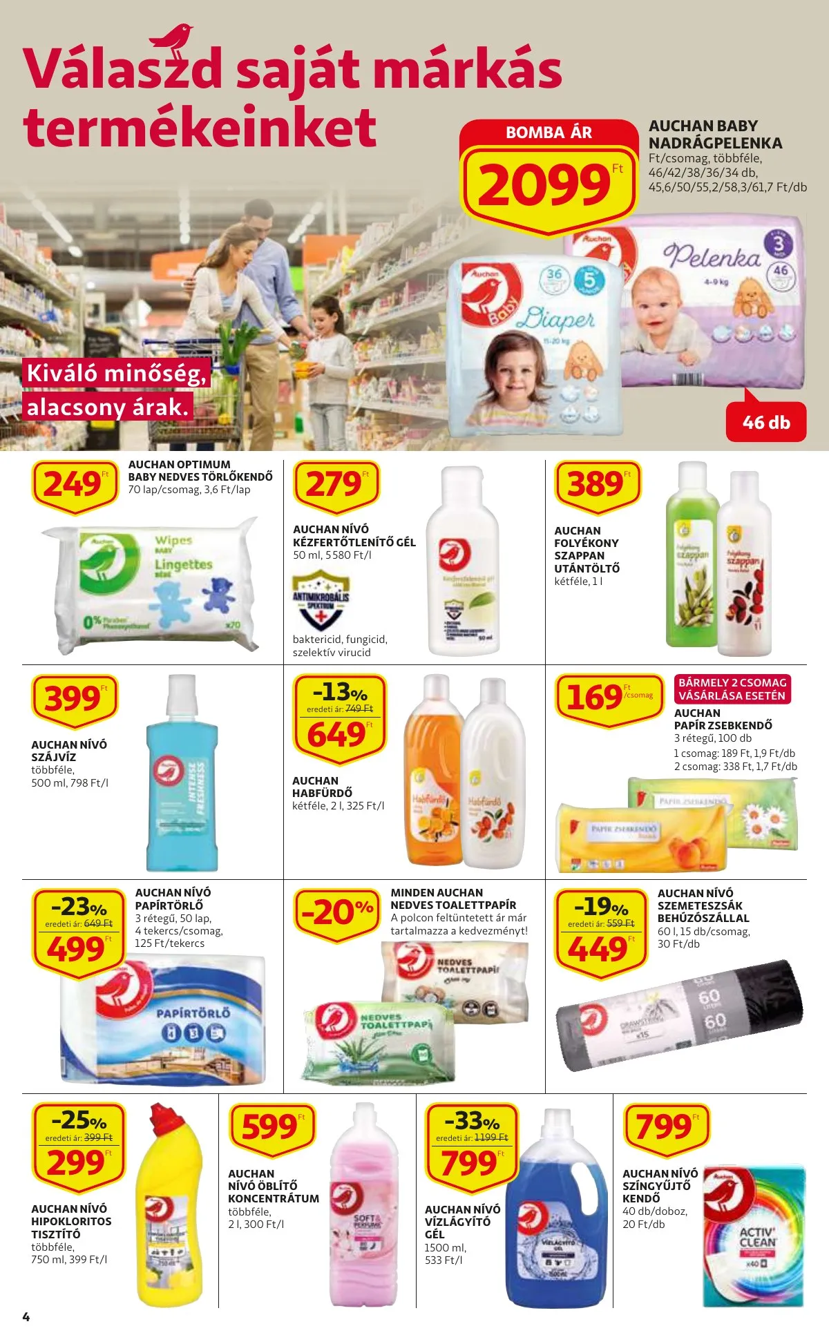 Auchan akciós újság 02.17–03.02 – 4. oldal