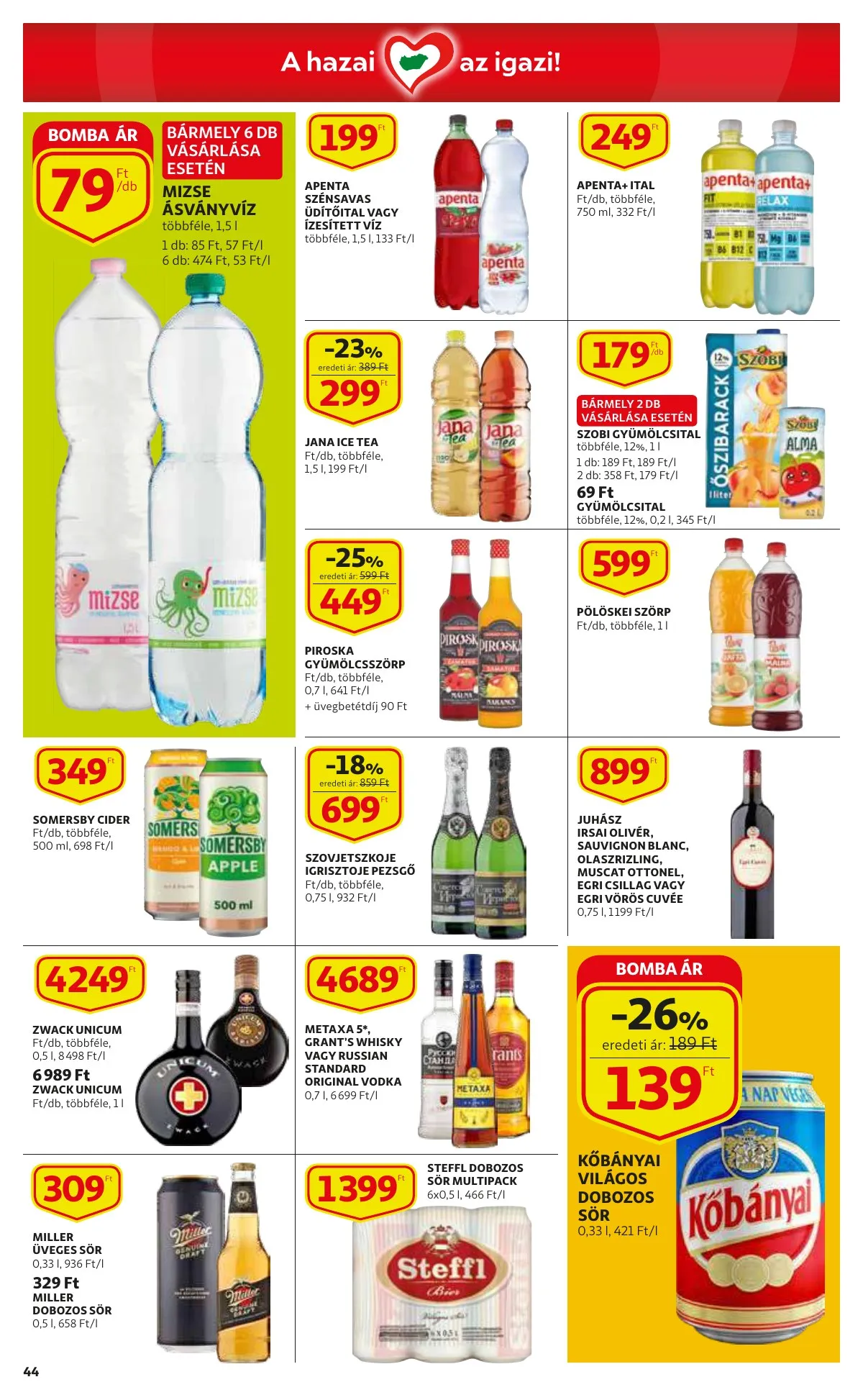 Auchan akciós újság 02.17–03.02 – 44. oldal
