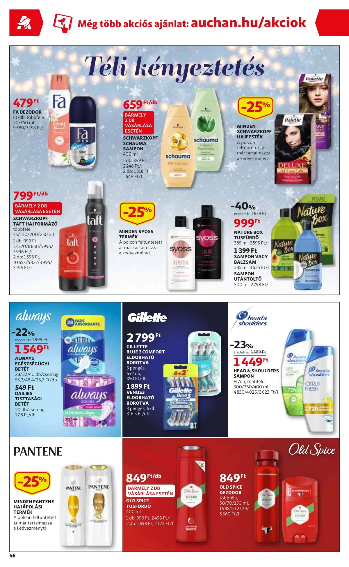 Auchan akciós újság 02.17–03.02 – 46. oldal