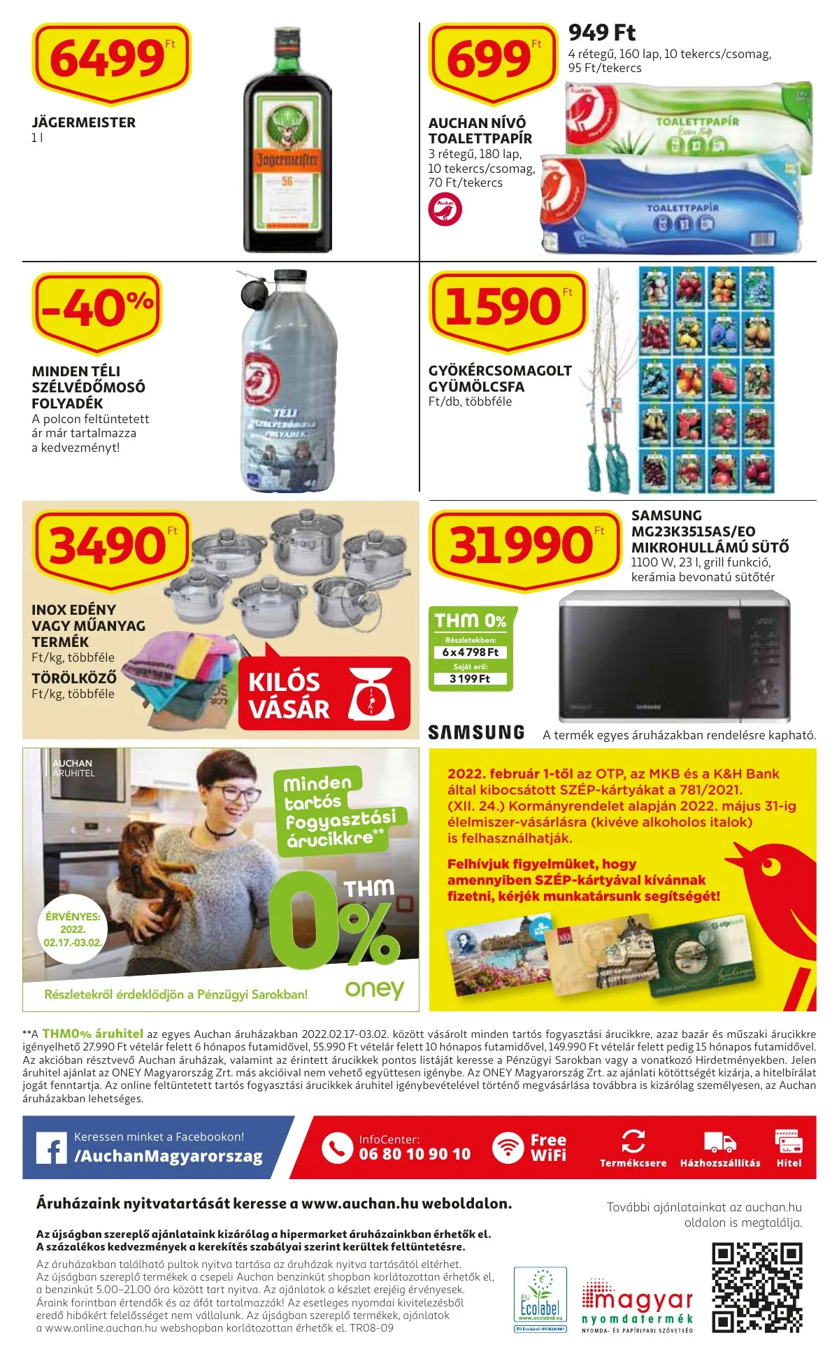 Auchan akciós újság 02.17–03.02 – 60. oldal