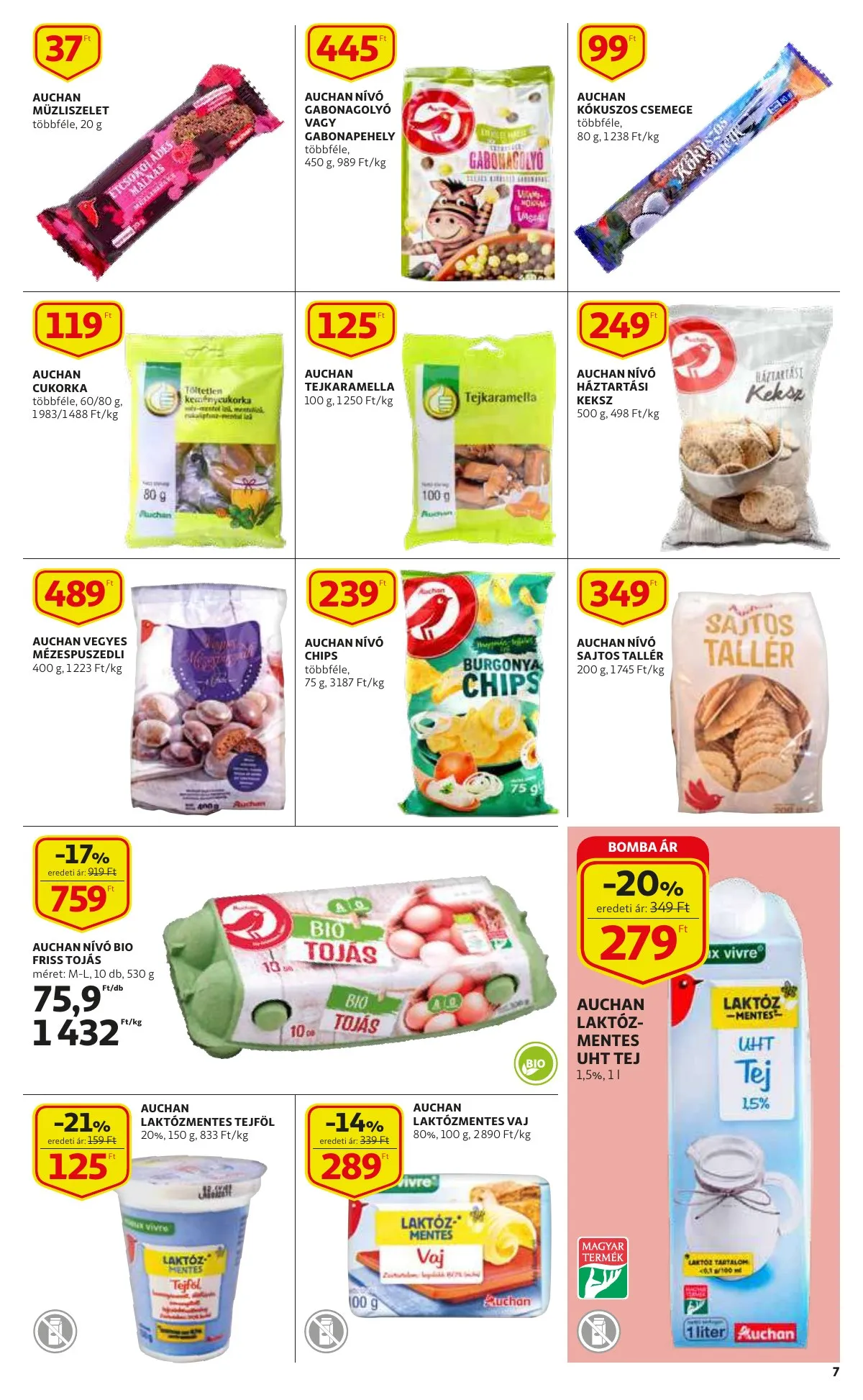 Auchan akciós újság 02.17–03.02 – 7. oldal