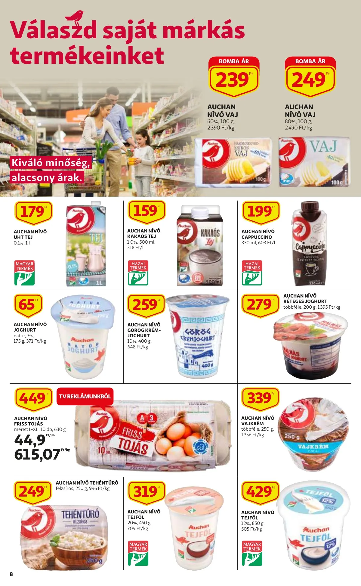 Auchan akciós újság 02.17–03.02 – 8. oldal