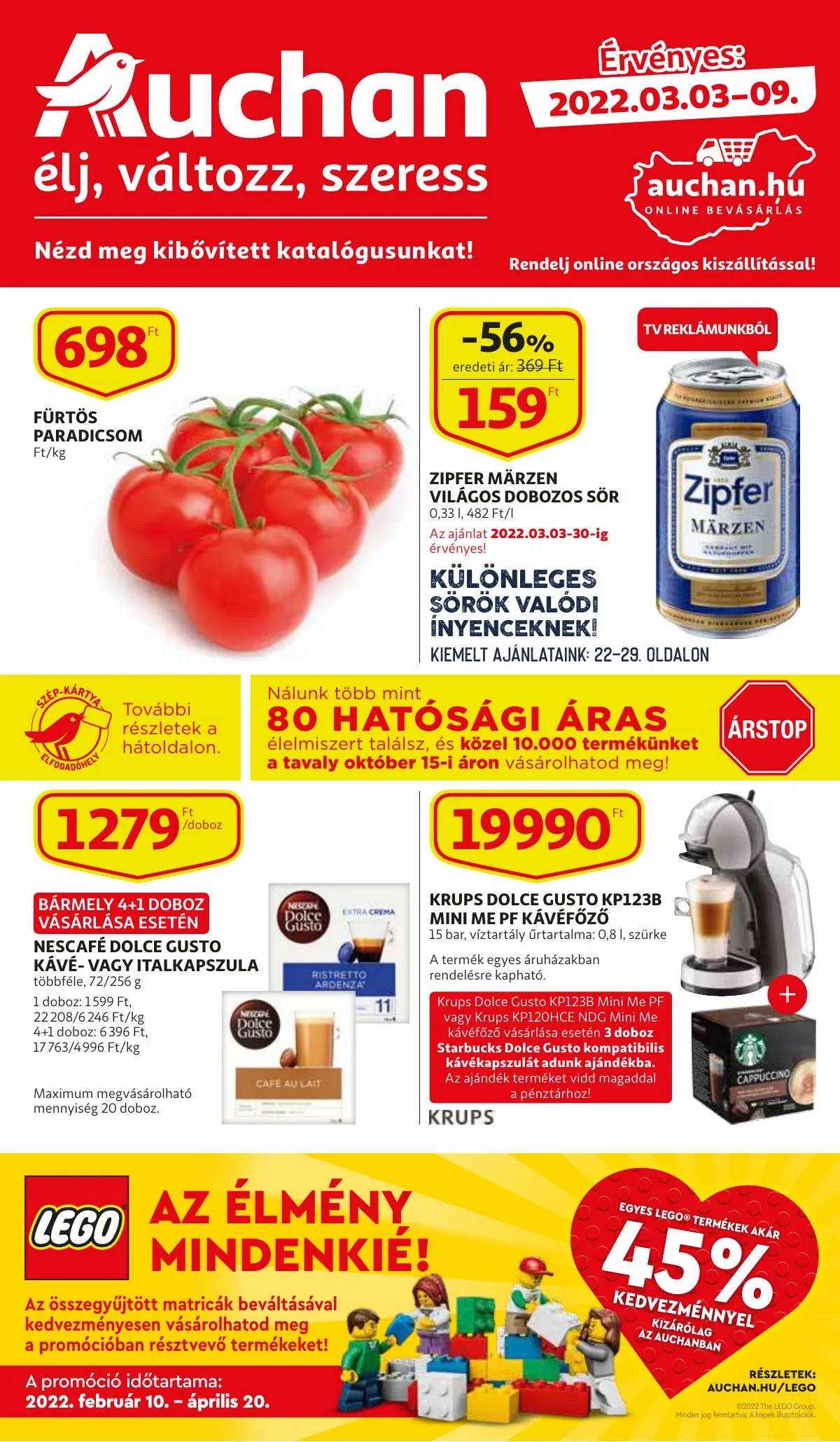 Auchan akciós újság 03.03–03.09