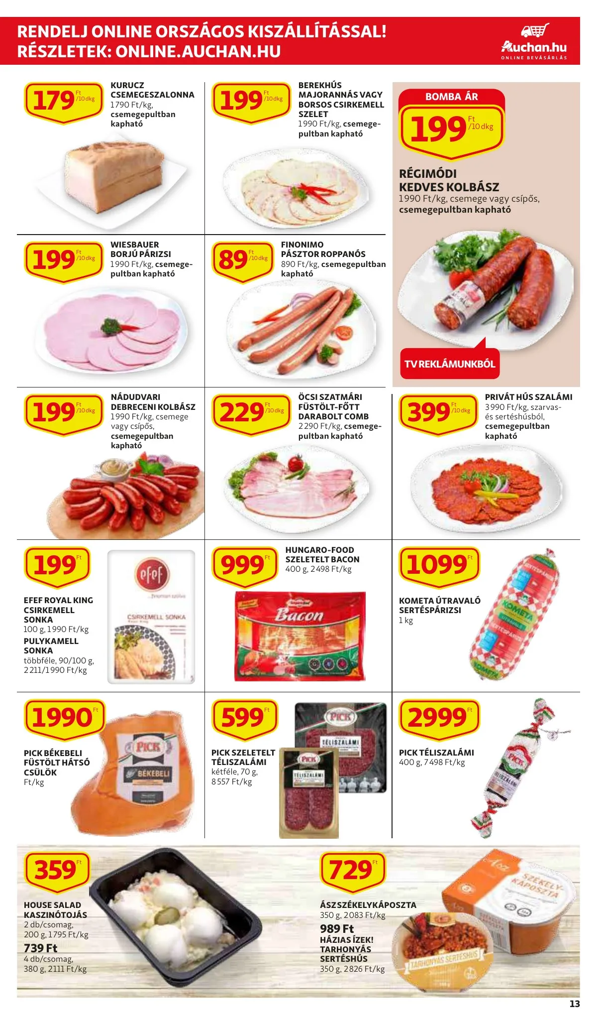 Auchan akciós újság 03.03–03.09 – 13. oldal