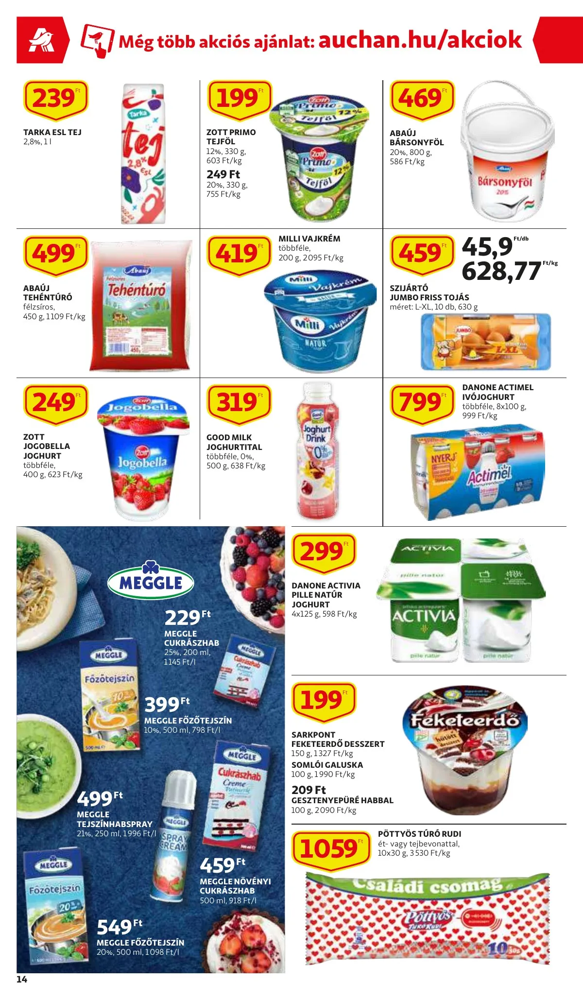 Auchan akciós újság 03.03–03.09 – 14. oldal