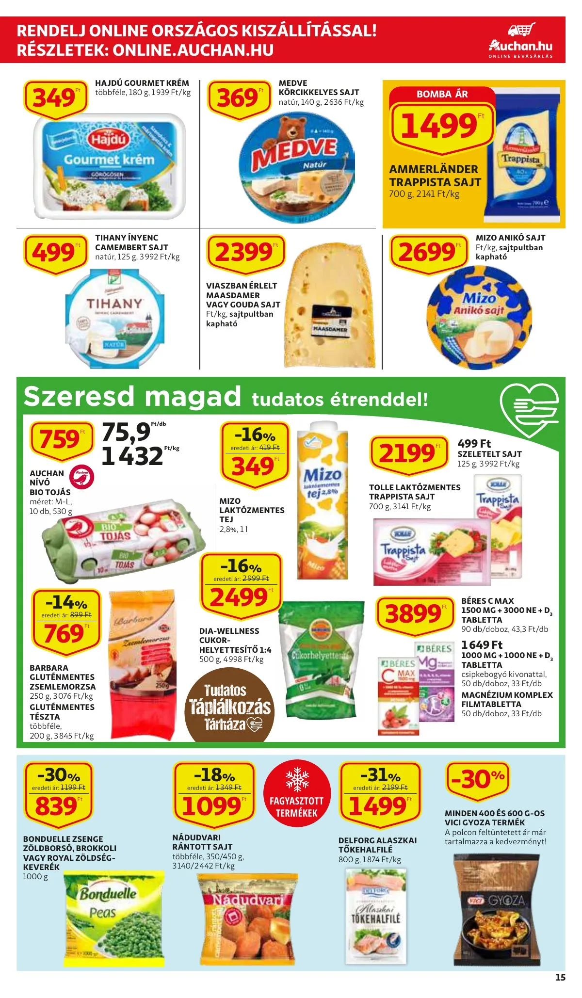 Auchan akciós újság 03.03–03.09 – 15. oldal