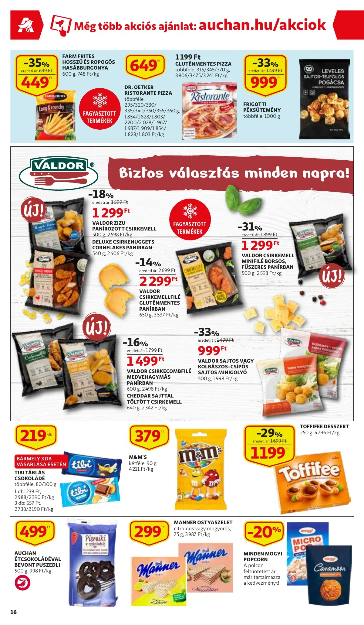 Auchan akciós újság 03.03–03.09 – 16. oldal