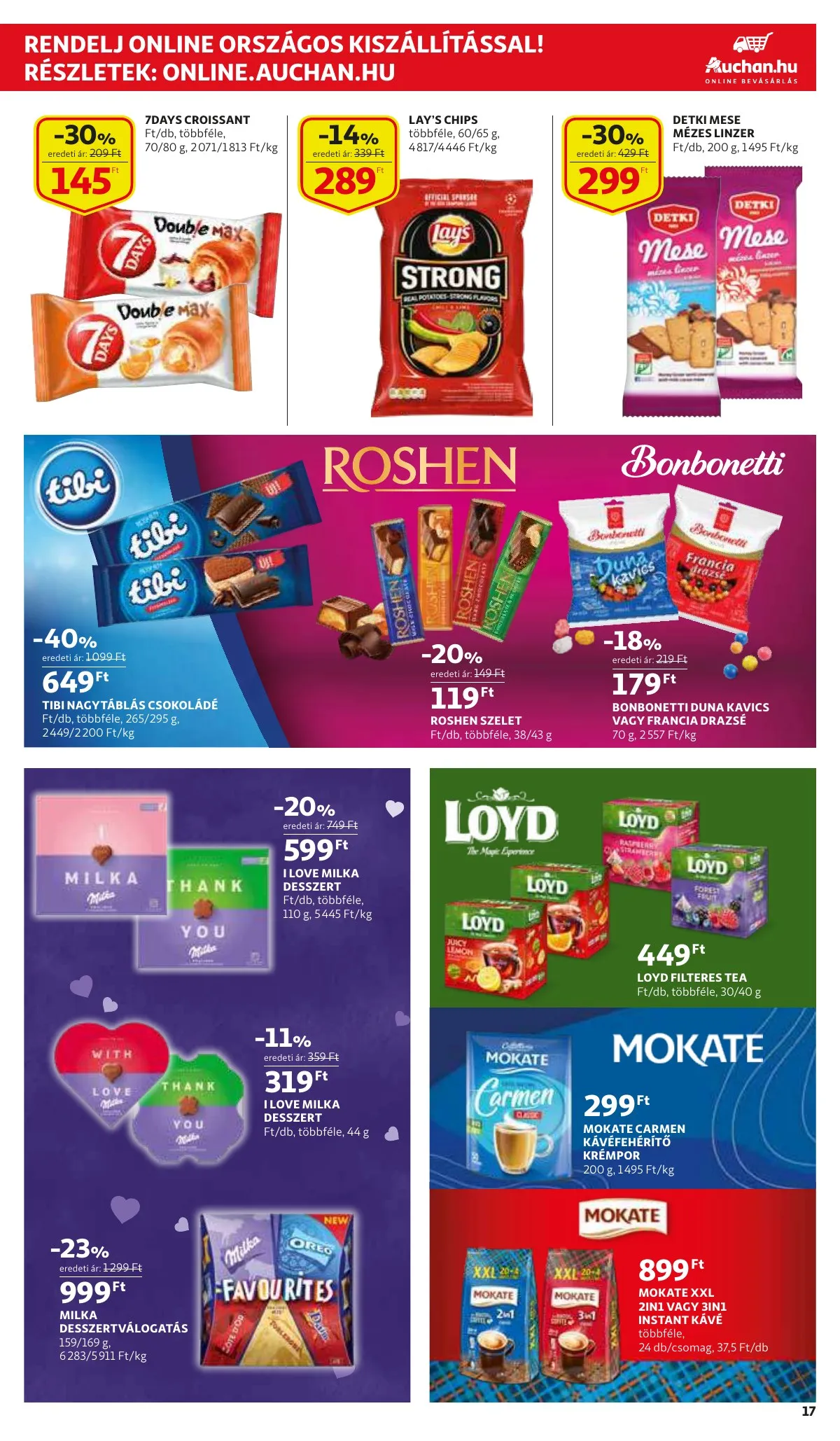 Auchan akciós újság 03.03–03.09 – 17. oldal