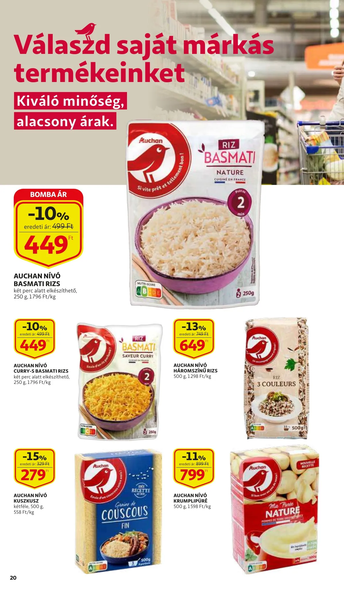 Auchan akciós újság 03.03–03.09 – 20. oldal