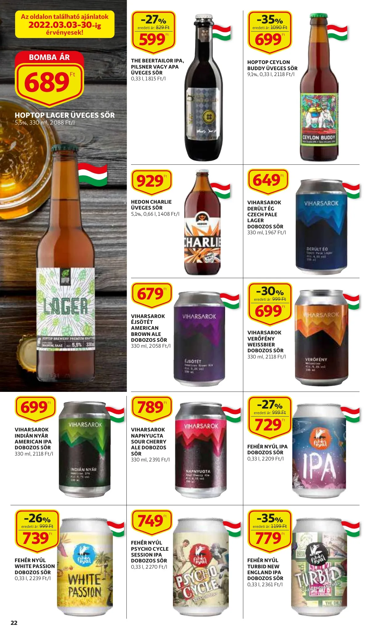 Auchan akciós újság 03.03–03.09 – 22. oldal