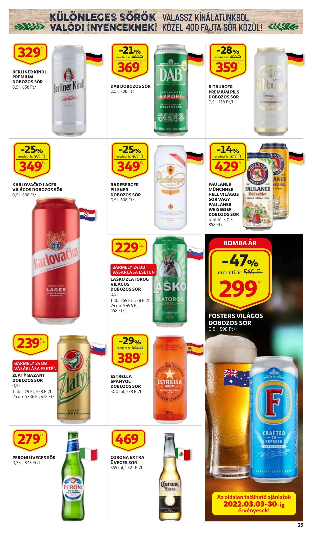 Auchan akciós újság 03.03–03.09 – 25. oldal