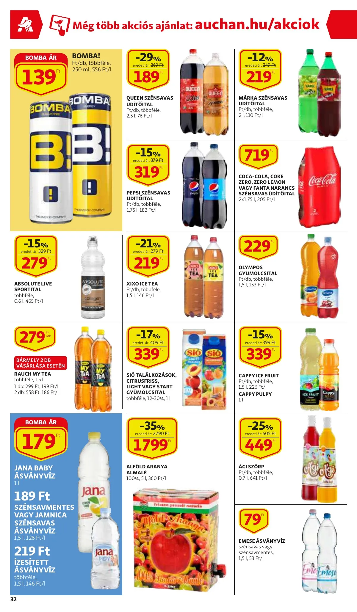 Auchan akciós újság 03.03–03.09 – 32. oldal