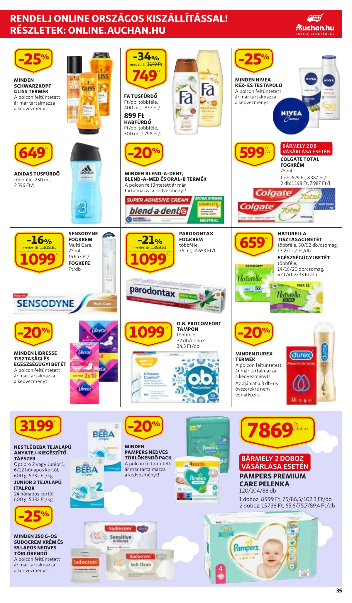 Auchan akciós újság 03.03–03.09 – 35. oldal