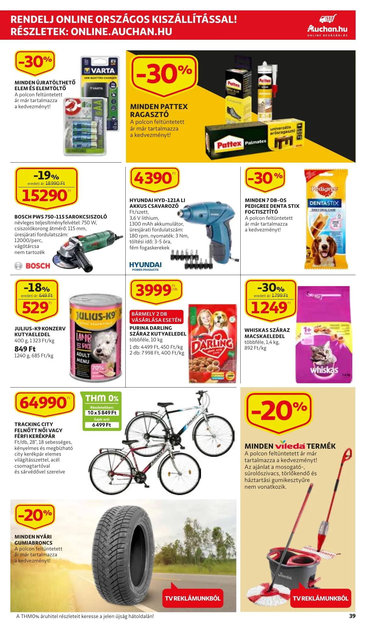Auchan akciós újság 03.03–03.09 – 39. oldal