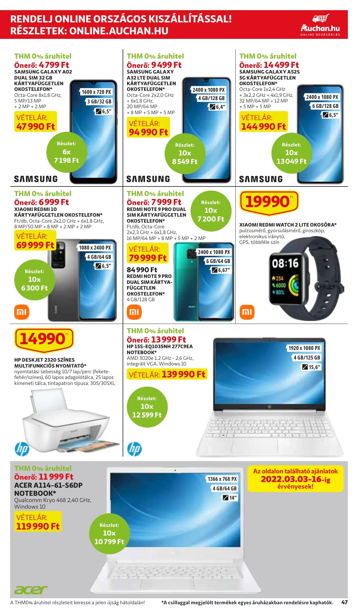 Auchan akciós újság 03.03–03.09 – 47. oldal