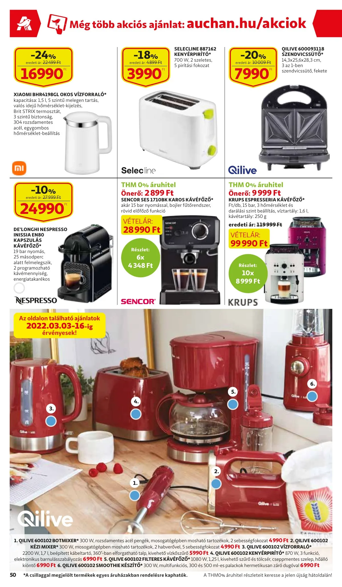 Auchan akciós újság 03.03–03.09 – 50. oldal