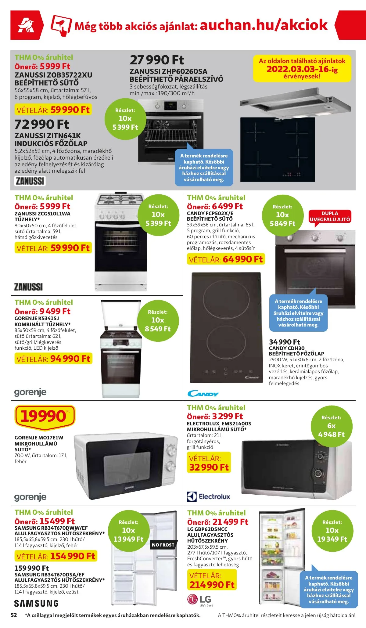 Auchan akciós újság 03.03–03.09 – 52. oldal