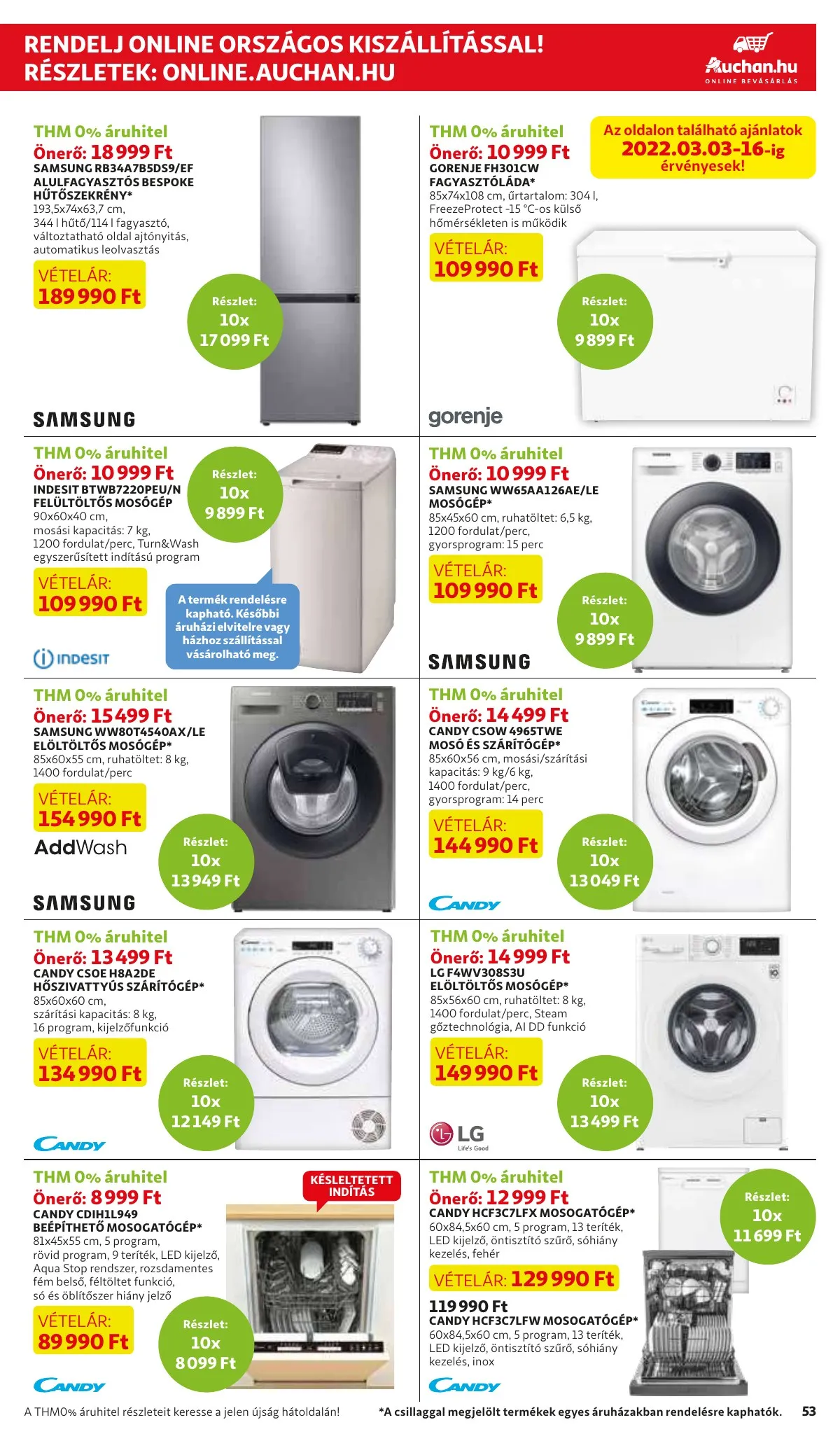 Auchan akciós újság 03.03–03.09 – 53. oldal