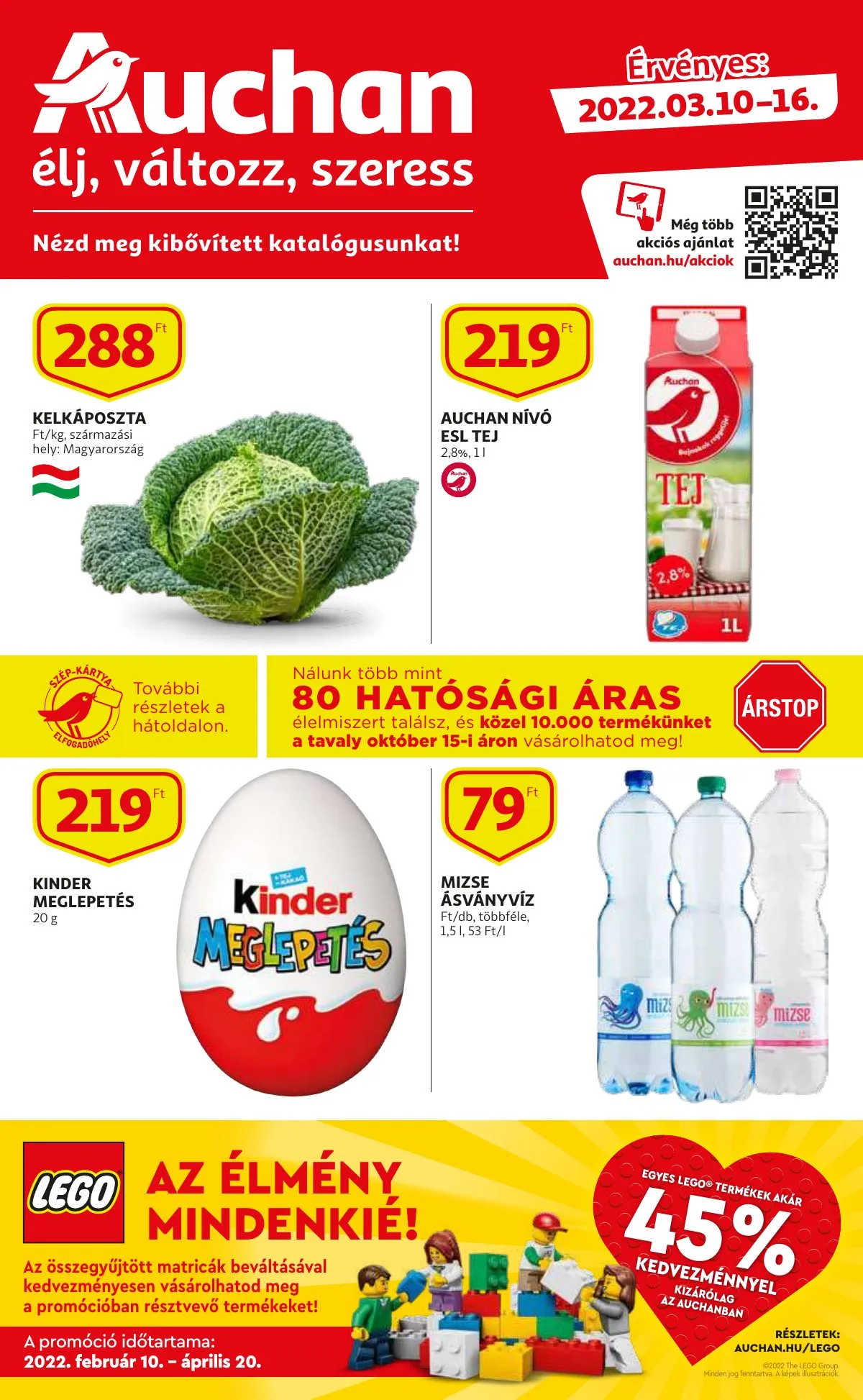Auchan akciós újság 03.10–03.16