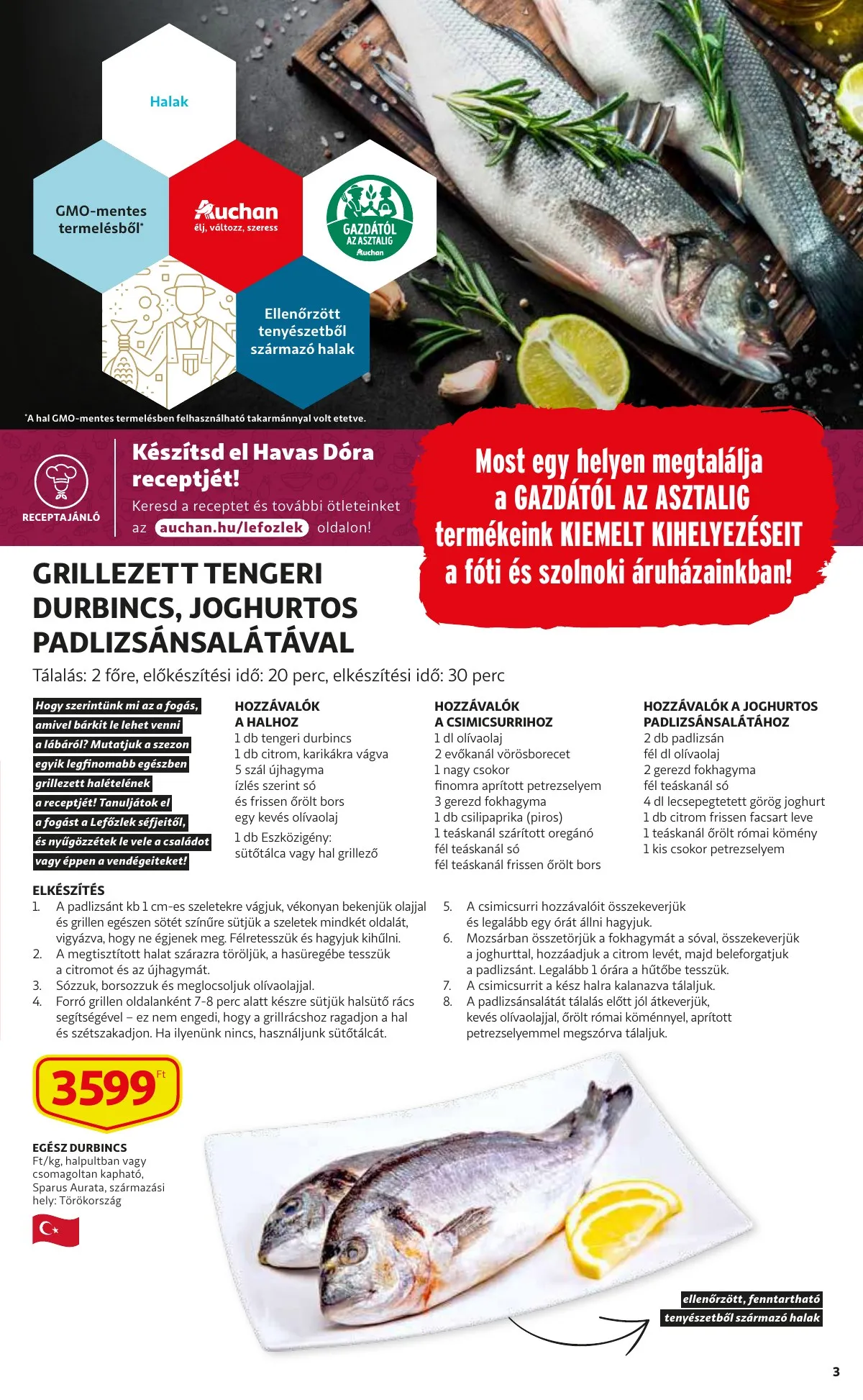 Auchan akciós újság 03.10–03.16 – 3. oldal