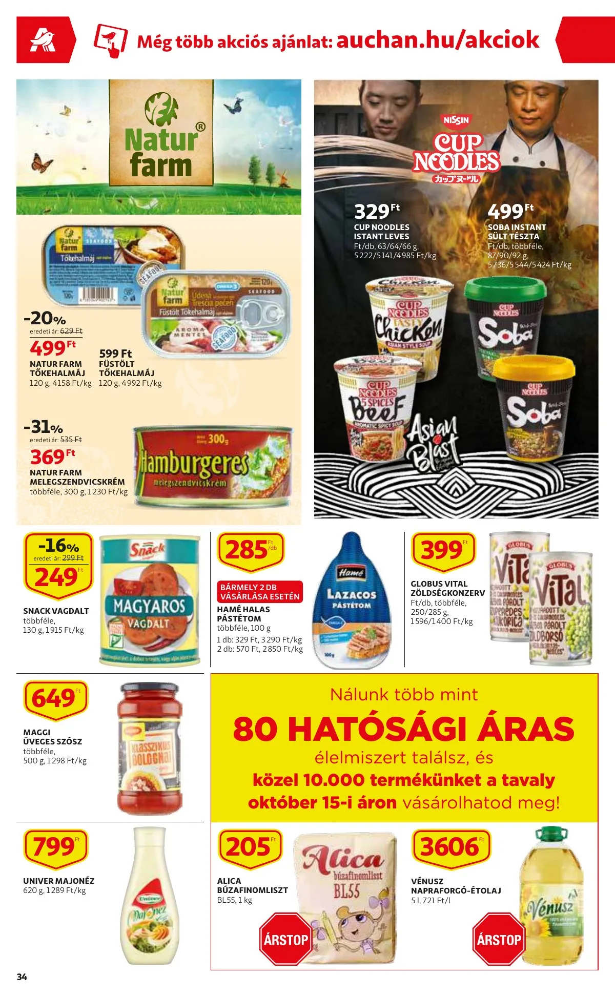 Auchan akciós újság 03.10–03.16 – 34. oldal