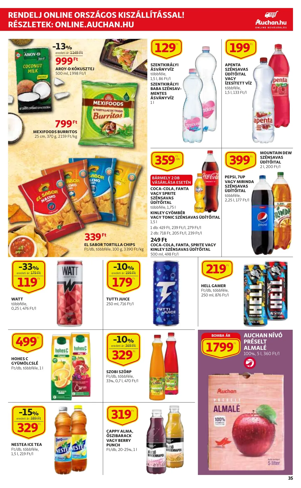 Auchan akciós újság 03.10–03.16 – 35. oldal
