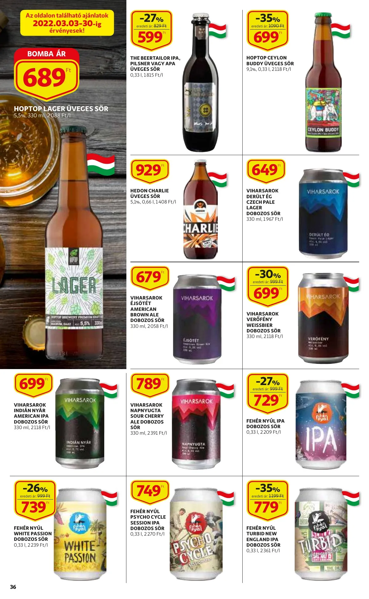 Auchan akciós újság 03.10–03.16 – 36. oldal