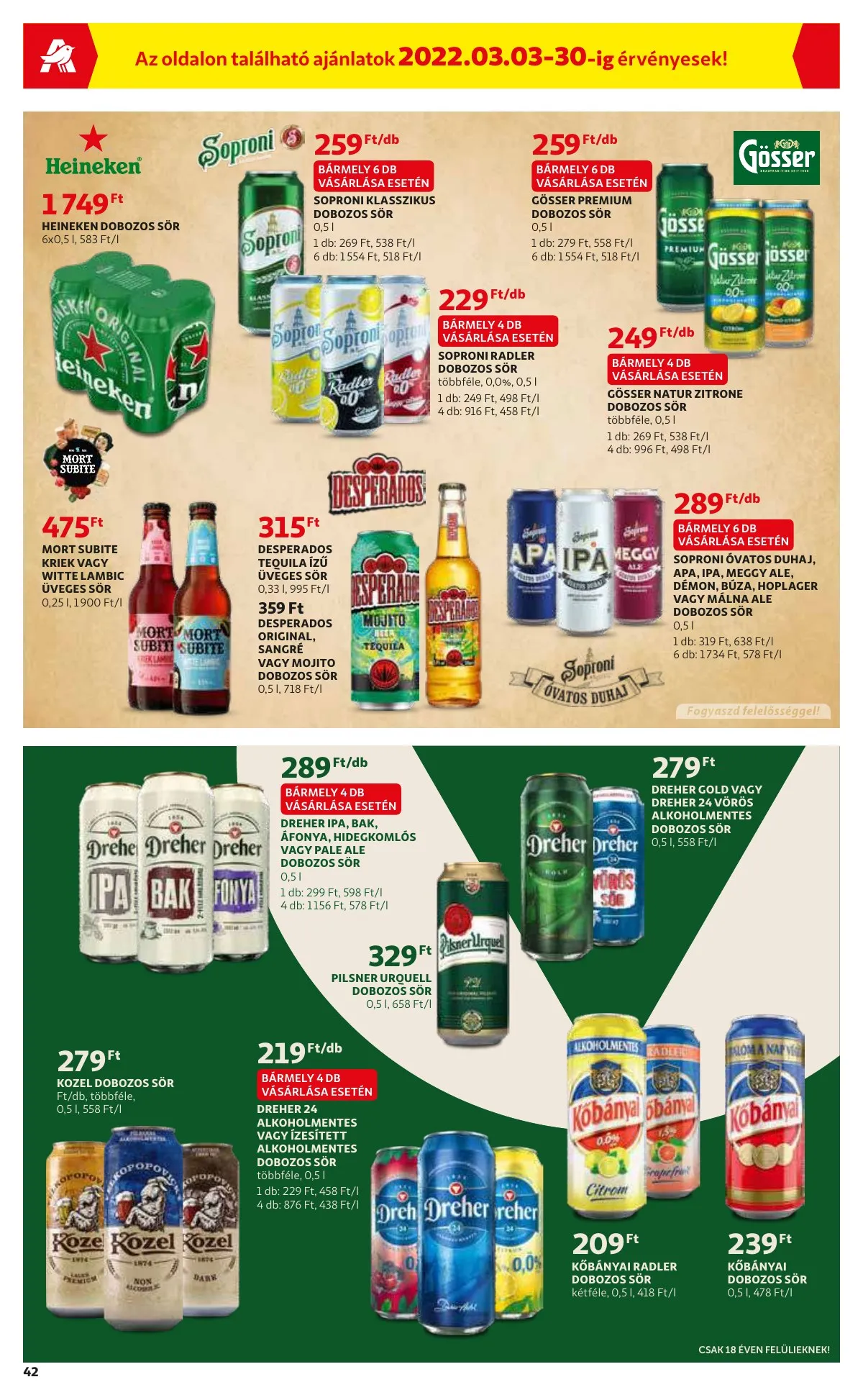 Auchan akciós újság 03.10–03.16 – 42. oldal